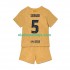 Camisola FC Barcelona Sergio Busquets 5 Criança Equipamento Segundo 2022-2023 Manga Curta